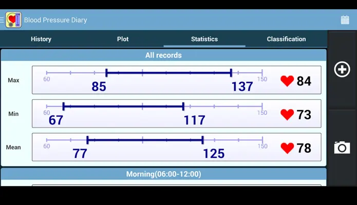 Blood Pressure Diary android App screenshot 13